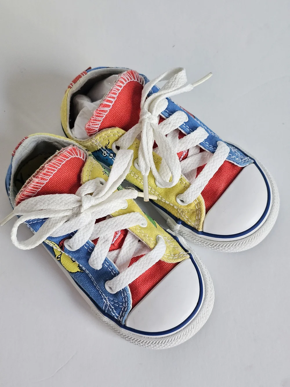 Dr. Seuss Converse One Fish Two Fish Sneakers